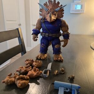 Triceratops Action Figure with Accessories